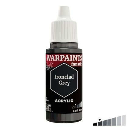 The Army Painter: Warpaints - Fanatic - John Blanche - Ironclad Grey