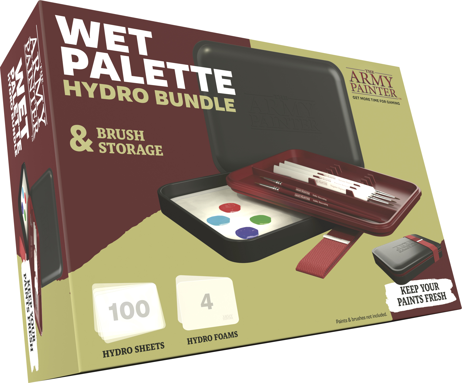 The Army Painter: Wet Palette - Hydro Bundle & Brush Storage