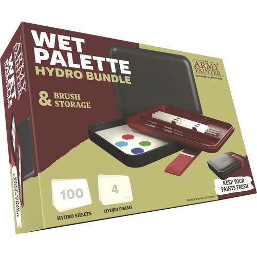 The Army Painter: Wet Palette - Hydro Bundle & Brush Storage