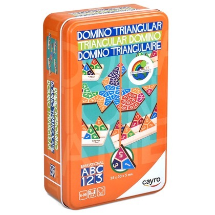 Trójkątne domino (w metalowej puszce) (108)