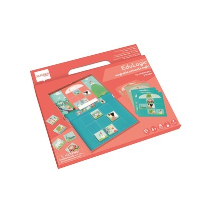 Układanka magnetyczna łamigłówka Scratch Księżniczka i Jednorożce