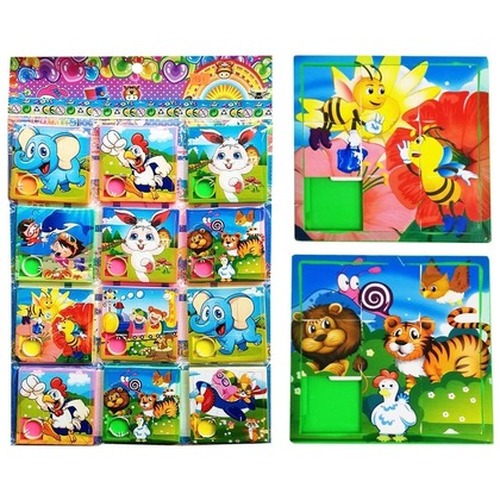 Układanka przesuwna 12szt