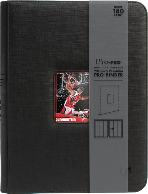 Ultra Pro: 9-Pocket Zippered Window Premium PRO-Binder
