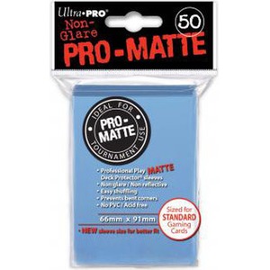 ULTRA-PRO Deck Protector - Pro-Matte Non-Glare Light Blue (Jasnoniebieski) 50 szt.