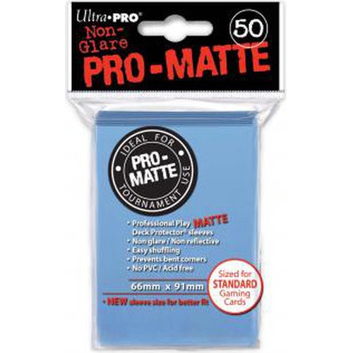 ULTRA-PRO Deck Protector - Pro-Matte Non-Glare Light Blue (Jasnoniebieski) 50 szt.