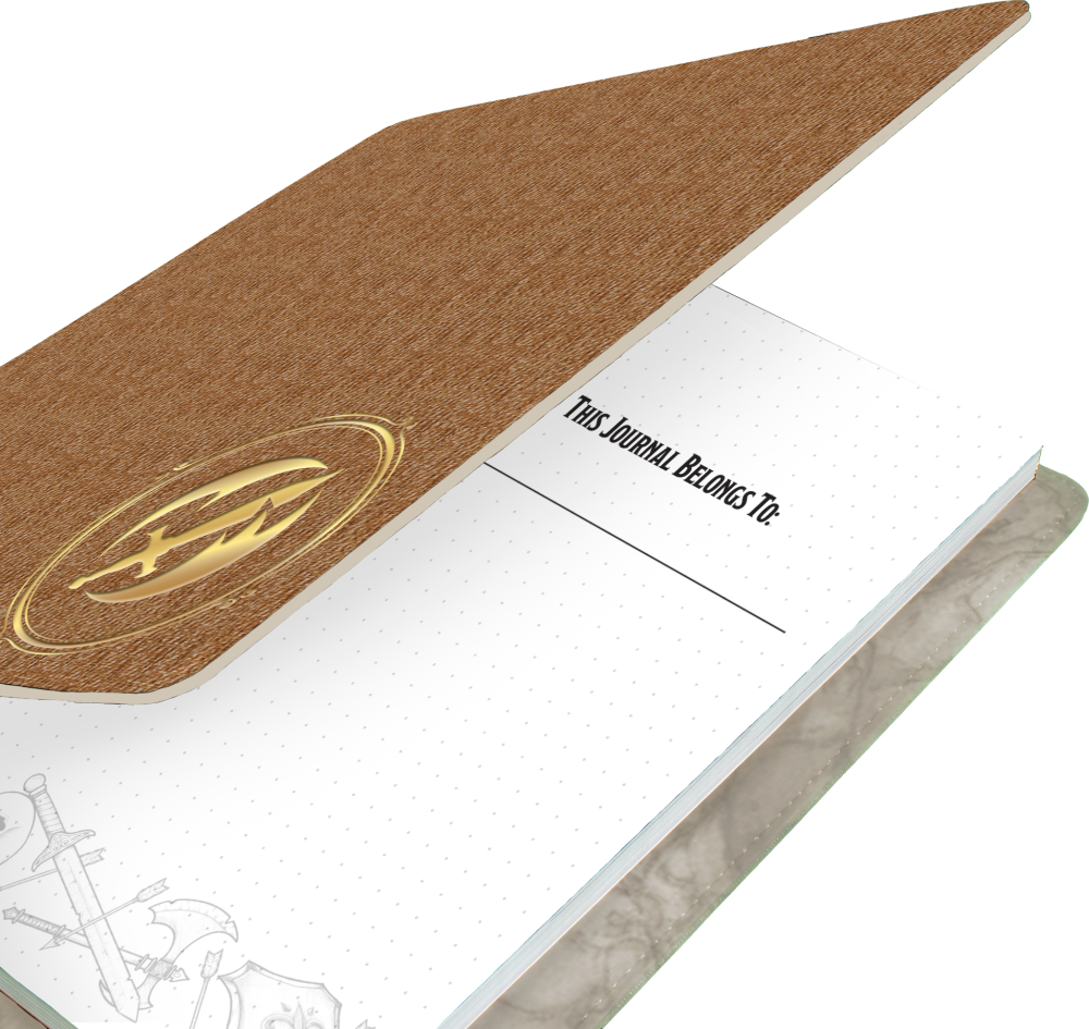 Ultra Pro: Dungeons & Dragons - Premium Campaign Journal - Fighter