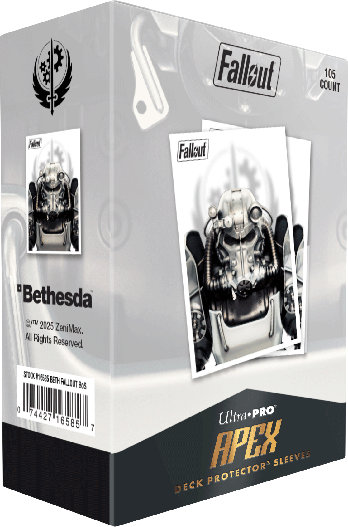 Ultra Pro: Fallout - Brotherhood of Steel - Apex Deck Protector Sleeves (105)