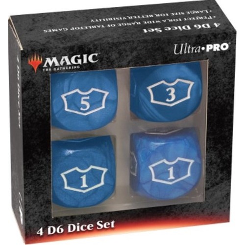 Ultra Pro: Magic the Gathering - Blue Mana - 22 mm Deluxe Loyalty Dice Set