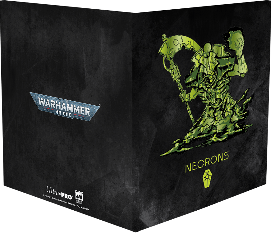 Ultra-Pro: Necron Codex Aligned - Datasheet & Index Card Folio