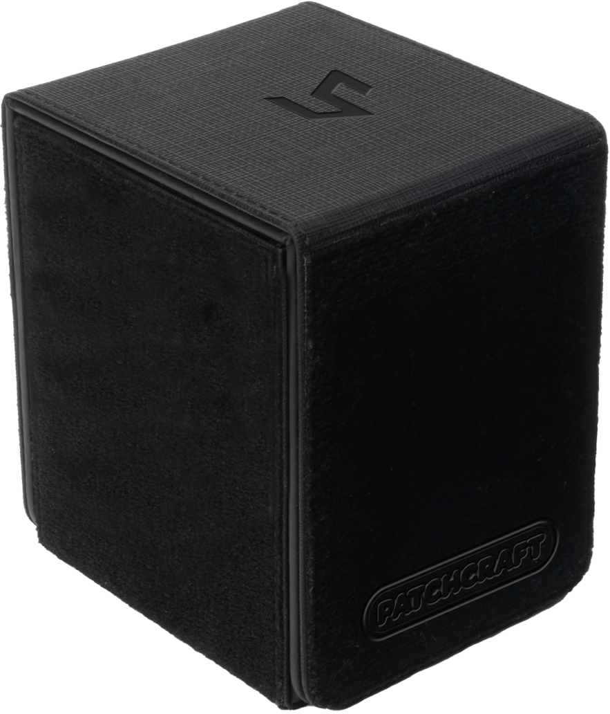 Ultra Pro: Patchcraft - Alcove Flip Deck Box - Black