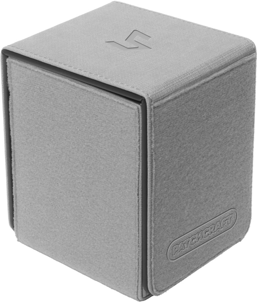 Ultra Pro: Patchcraft - Alcove Flip Deck Box - Gray
