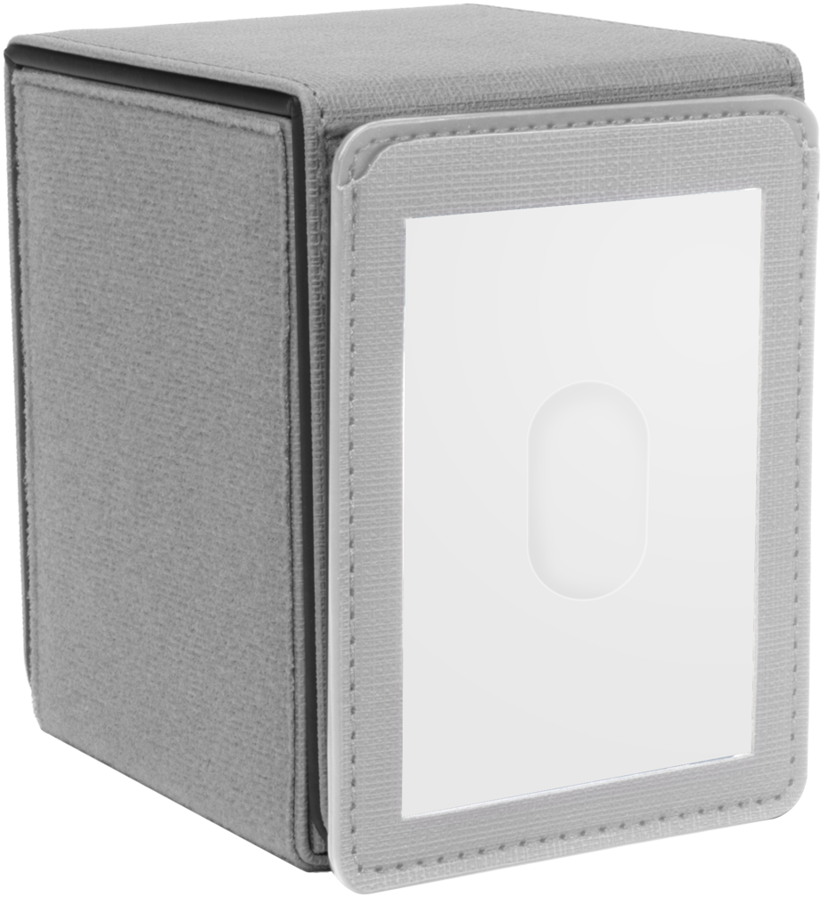 Ultra Pro: Patchcraft - Alcove Flip Deck Box - Gray