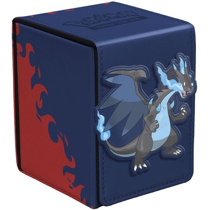 Ultra Pro: Pokemon - Alcove Flip Deck Box - Mega Charizard X