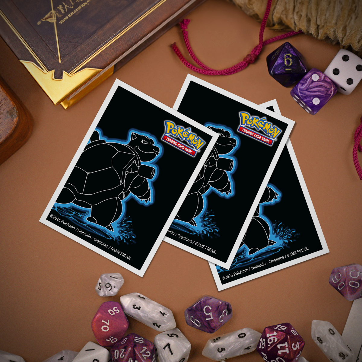 Ultra Pro: Pokemon - Apex Deck Protector Sleeves - Neon Kanto - Blastoise