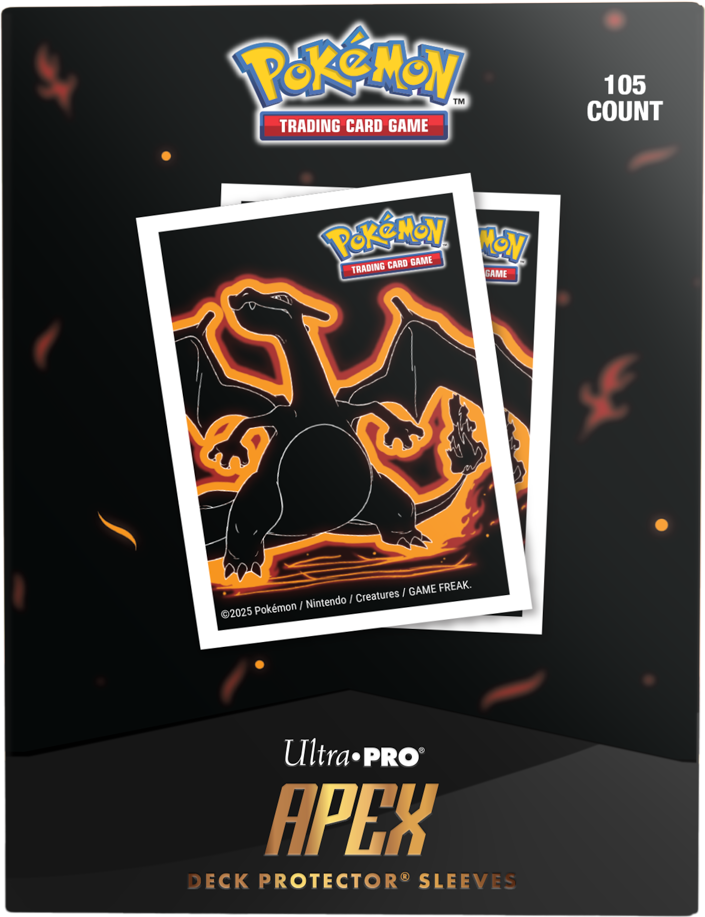 Ultra Pro: Pokemon - Apex Deck Protector Sleeves - Neon Kanto - Charizard