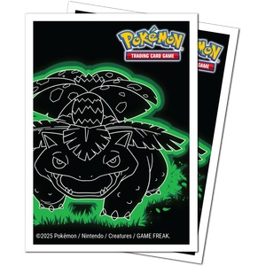 Ultra Pro: Pokemon - Apex Deck Protector Sleeves - Neon Kanto - Venusaur