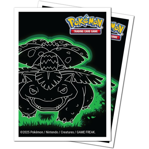 Ultra Pro: Pokemon - Apex Deck Protector Sleeves - Neon Kanto - Venusaur
