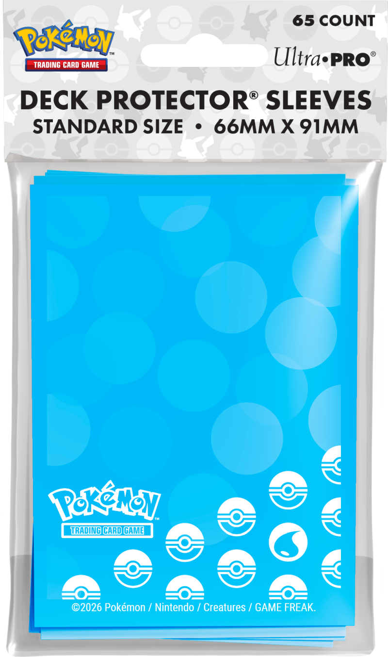Ultra Pro: Pokemon - Deck Protector Sleeves - Energy - Water Type (65 szt.)