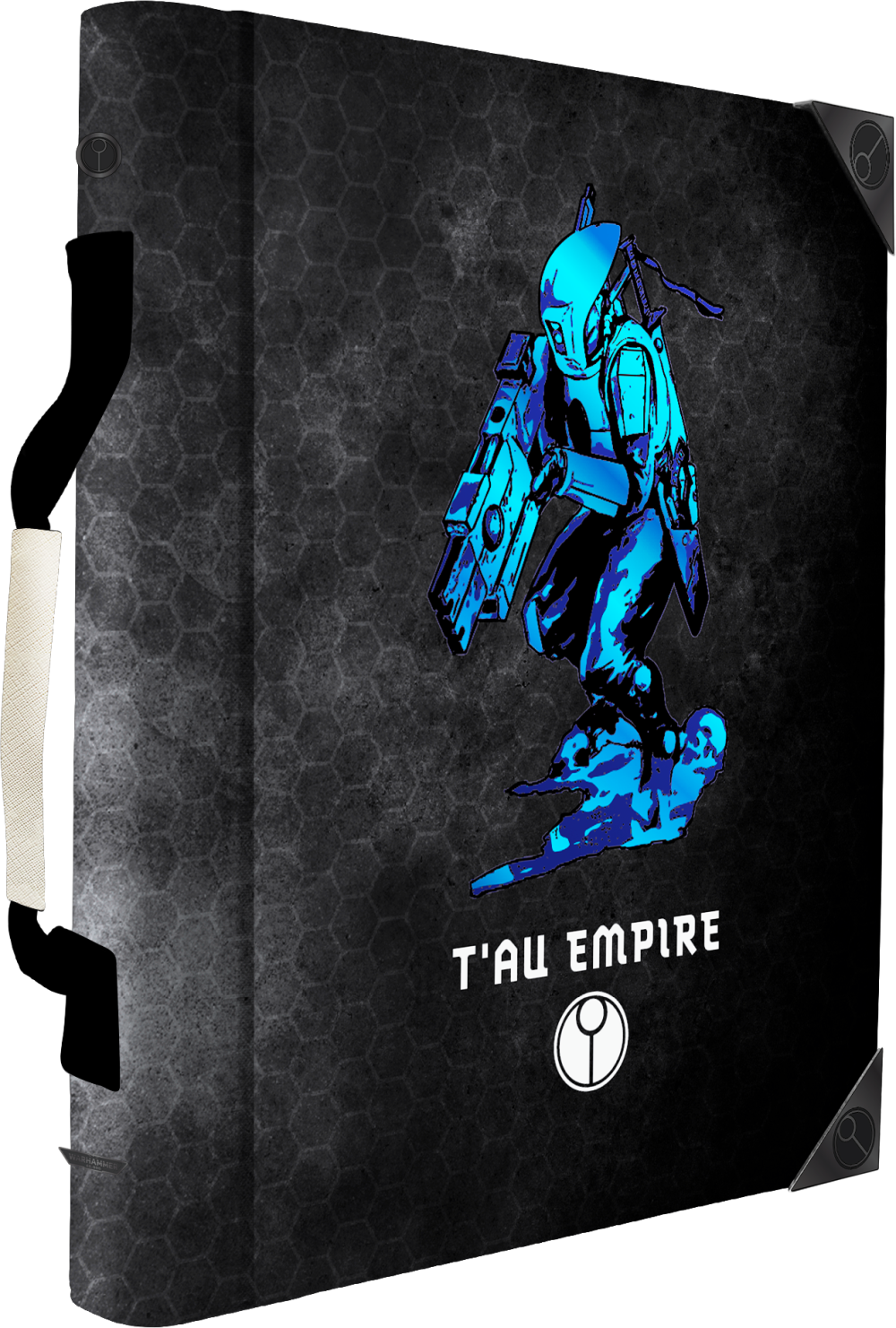 Ultra-Pro: T\'au Empire Codex Aligned - Codex Book Folio - Debossed & Printed