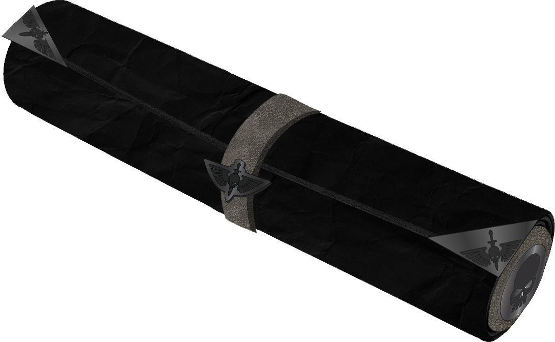 Ultra-Pro: Warhammer 40,000 - Dice Scroll - Space Marines - Adeptus Astartes (Premium Foil)