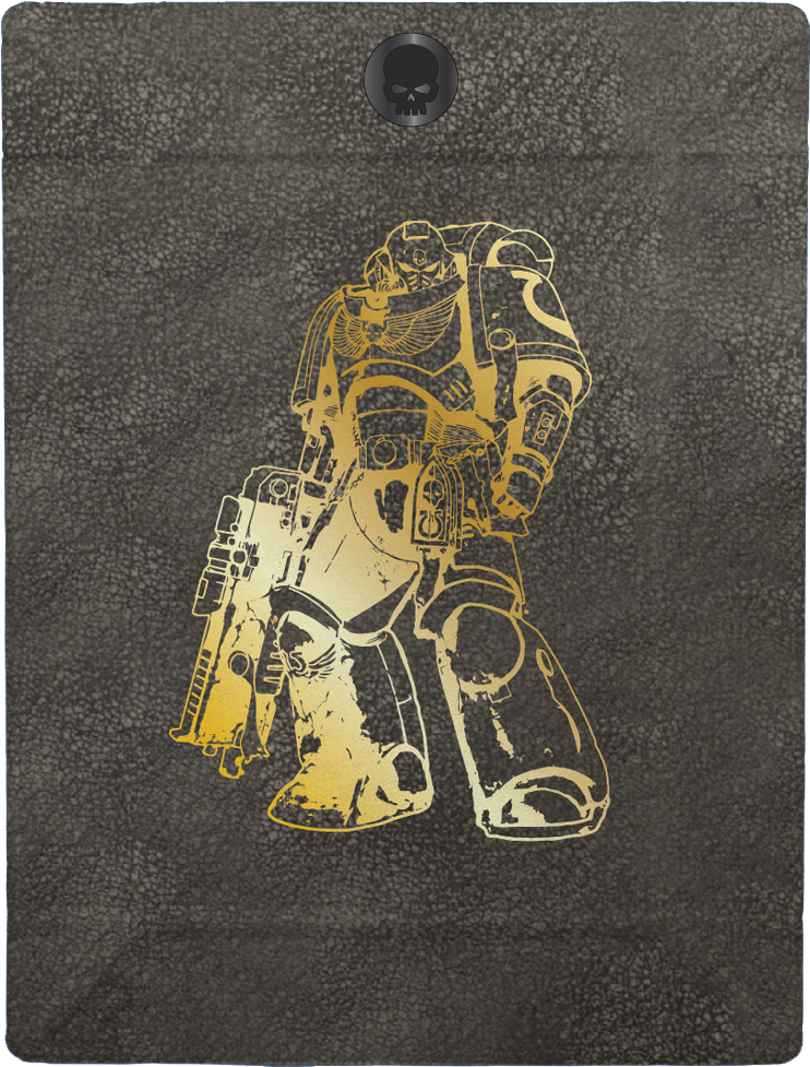 Ultra-Pro: Warhammer 40,000 - Folding Dice Tray - Space Marines - Adeptus Astartes (Premium)