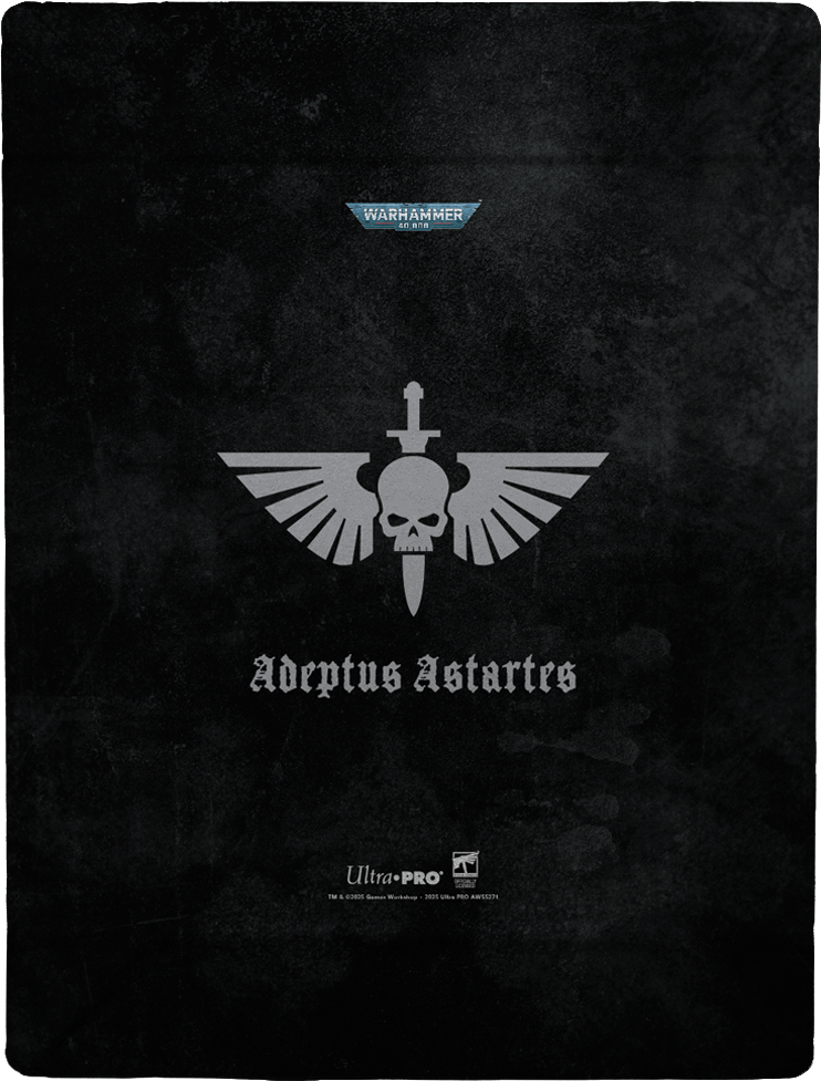 Ultra-Pro: Warhammer 40,000 - Folding Dice Tray - Space Marines - Adeptus Astartes (Premium)