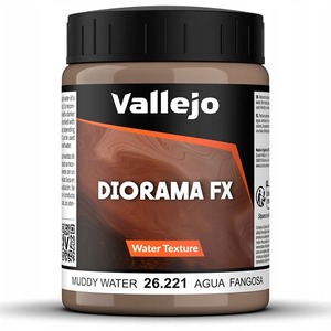 Vallejo: 26.221 - Diorama FX - Water Textures - Muddy Water (200 ml)