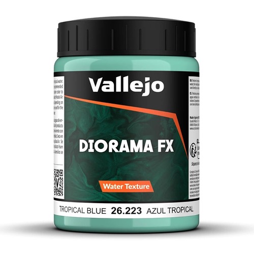 Vallejo: 26.223 - Diorama FX - Water Textures - Tropical Water (200 ml)