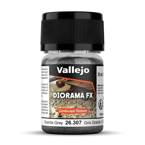 Vallejo: 26.309 - Diorama FX - Landscape Textures - Granite Grey (2-5 mm)
