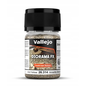 Vallejo: 26.314 - Diorama FX - Landscape Textures - Arid Yellow (1-2 mm)