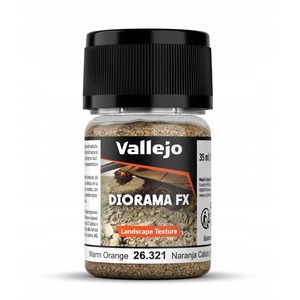 Vallejo: 26.319 - Diorama FX - Landscape Textures - Warm Orange (0,5-1 mm)