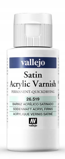 Vallejo: 26.519 - Satin Acrylic Varnish (60 ml)