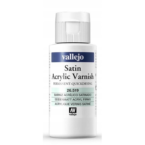 Vallejo: 26.519 - Satin Acrylic Varnish (60 ml)