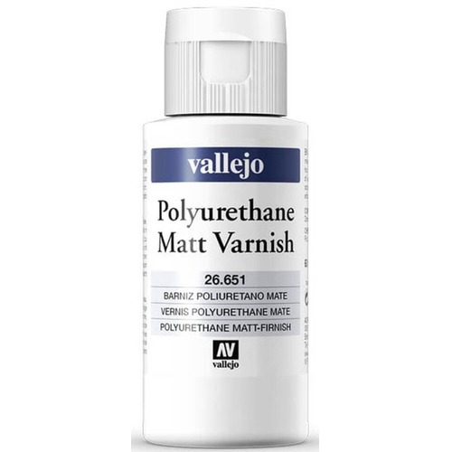 Vallejo: 26.653 - Ultra Matt Polyurethane Varnish (60 ml)