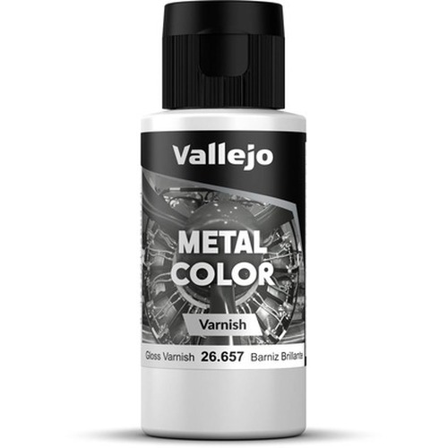 Vallejo: 26.657 - Gloss Metal Varnish (60 ml)