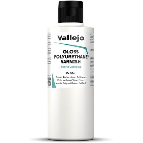 Vallejo: 27.650 - Gloss Polyurethane Varnish (200 ml)