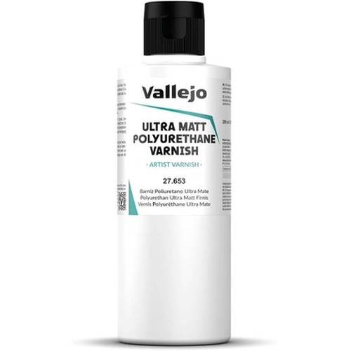 Vallejo: 27.653 - Ultra Matt Polyurethane Varnish (200 ml)