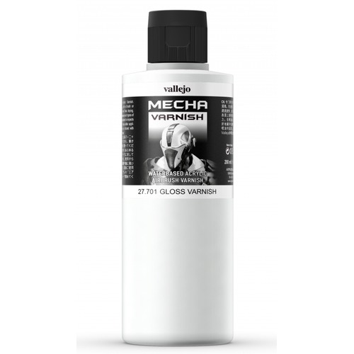 Vallejo: 27.701 - Mecha Gloss Varnish (200 ml)