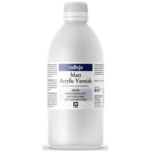 Vallejo: 28.518 - Matt Acrylic Varnish (500 ml)