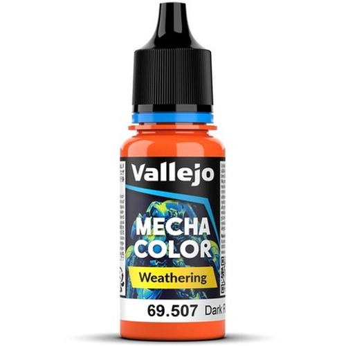 Vallejo: 69.507 - Mecha Weathering - Dark Rust Wash (17 ml)