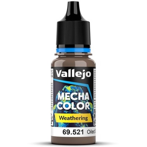 Vallejo: 69.521 - Mecha Weathering - Oiled Earth Wash (17 ml)