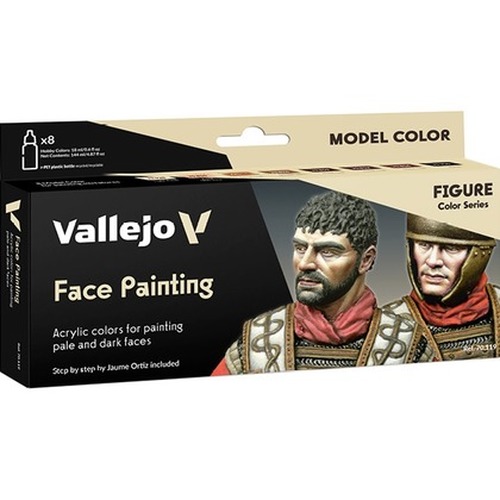 Vallejo: 70.119 - Model Color - Figure - Face Painting (8 x 18 ml)