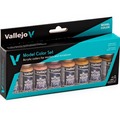 Vallejo: 70.124 - Model Color Set - Face & Skin Tones (8 x 18 ml)