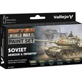 Vallejo: 70.202 - Model Color - WWII Soviet Armour & Infantry (6 x 18 ml)