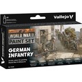 Vallejo: 70.206 - Model Color - WWII German Infantry (6 x 18 ml)