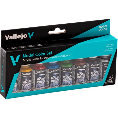 Vallejo: 70.260 - Model Color Set - Wargames Basics (8 x 18 ml)