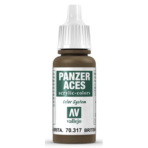 Vallejo: 70.317 - Panzer Aces - British Tank Crew (17 ml)