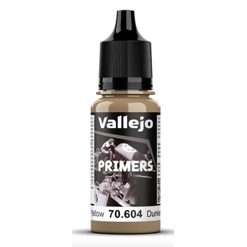 Vallejo: 70.604 - Primers - German Dark Yellow (18 ml)