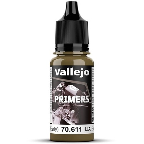 Vallejo: 70.611 - Primers - IJA-Tsuchi-Kusa-IRO Earth Green (Early) (18 ml)