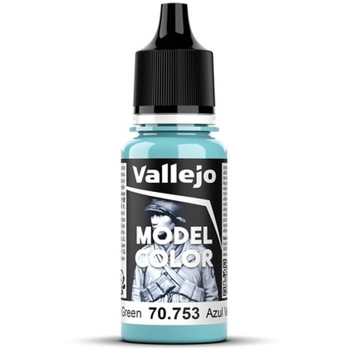 Vallejo: 70.753 - Model Color - Light Blue Green (18 ml)